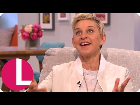 Ellen DeGeneres Exclusive - Backing Hillary Clinton And Being Related To Kate Middleton | Lorraine