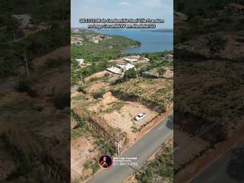 Qd 10 Lt 08 do Condomínio Real Ville Premium no Lago Corumbá IV em Alexânia/GO