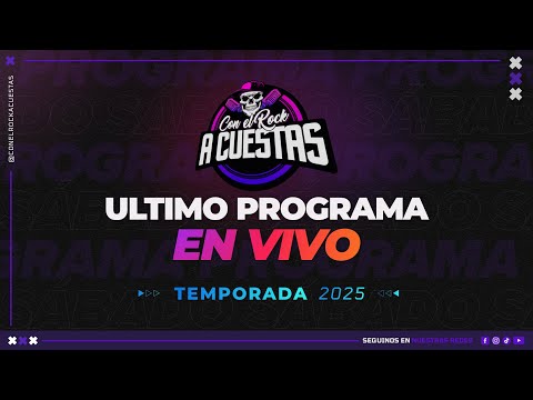🔸 CIERRE DE CICLO 2025 DE #ConElRockACuestas | Si fuiste parte.... ¡No faltes! 💪🤘🎶