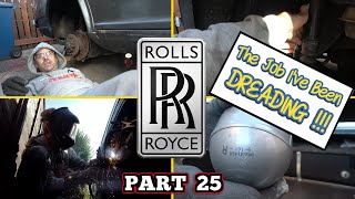 Rolls Royce Silver Spirit Restoration PART 25 - REAR SUSPENSION HYDRAULICS