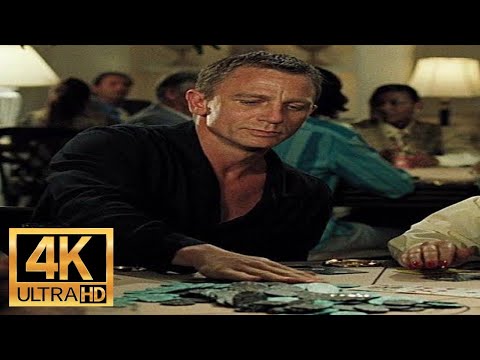 James Bond : Casino Royale (2006) Wins Aston Martin in Poker 4K ULTRA HD