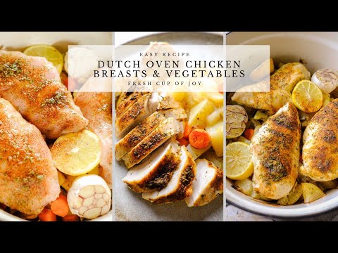 Dutch Oven Chicken Breast with Vegetables