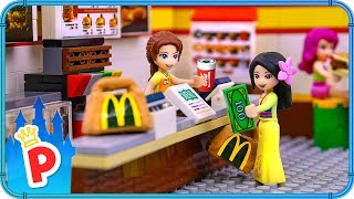 Download lagu ♥ LEGO Mulan Goes to McDonald's to Buy Food for Charity mp3