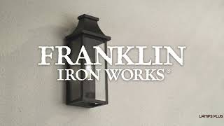 Watch A Video About the Andres Textured Black Pocket Lantern Outdoor Wall Light