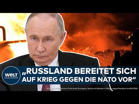 PUTINS KRIEG: Geheimdienst warnt! "Russland bereitet sich auf Krieg gegen die NATO vor"