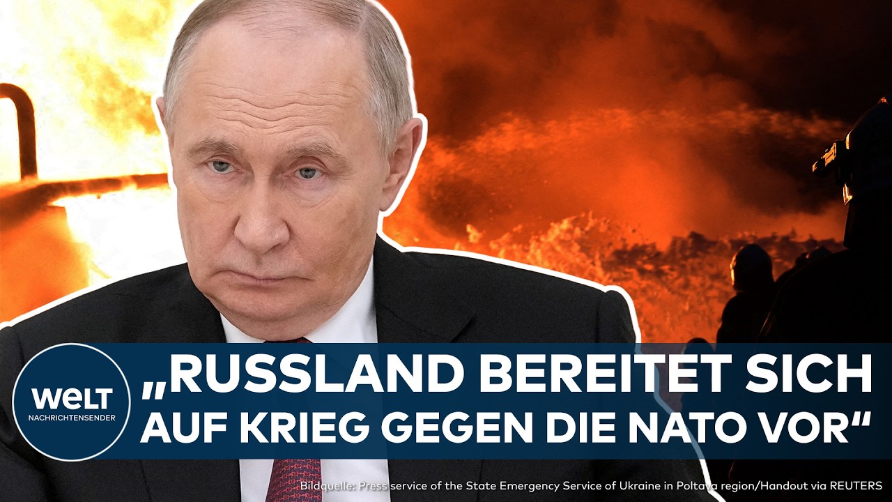 PUTINS KRIEG: Geheimdienst warnt! "Russland bereitet sich auf Krieg gegen die NATO vor"