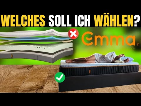 The best EMMA mattresses in terms of price-performance ratio 2026 [DON'T BUY THE WRONG BRAND]