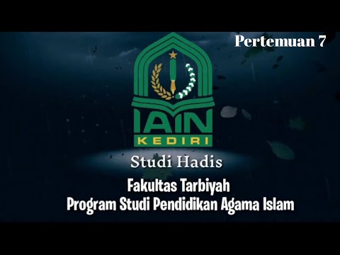 Study Hadis - PAI - pertemuan 7 | hadist mauquf dan mursal | Dr. Wahidul Anam