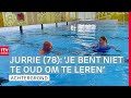 Jurrie van 78 gaat voor zwemdiploma A | RTV Drenthe