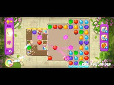 GARDENSCAPES SUPER HARD  LEVEL 1986 CLEARED