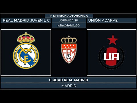 Real Madrid Juvenil C - Unión Adarve | 1ª División Autonómica Juvenil 2021/22 | Jornada 28