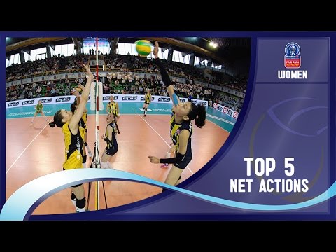 Stars in Motion Episode 11 - Top 5 Net Actions - 2016 CEV DenizBank Volleyball Champions League W