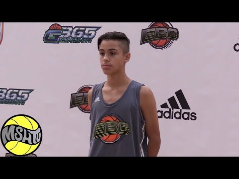 Angelo Gil is a TWO WAY PLAYER - 2017 EBC West Camp Mixtape