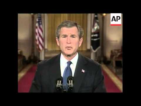 US President gives Saddam 48 hour ultimatum