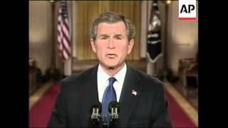 US President gives Saddam 48 hour ultimatum