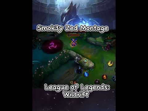 Smok3y Unranked Zed Montage | League of Legends:  Wildrift
