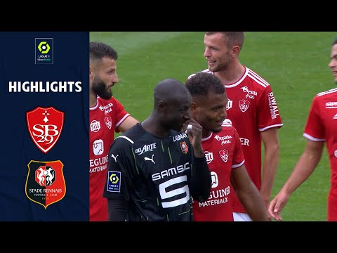 STADE BRESTOIS 29 - STADE RENNAIS FC (1 - 1) - Highlights - (SB29 - SRFC) / 2021-2022