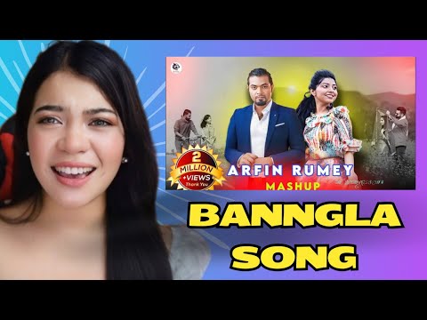 Reactiong On Tumi Amar Moneri Deyaler - Mashup | Arfin Rumey | Porshi | Bangla New Song | 2025