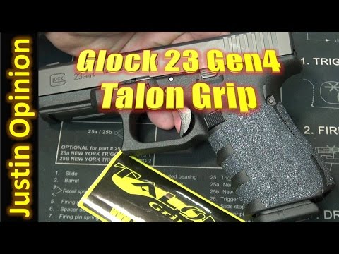 Review of the rubber Talon grips for a Glock 26