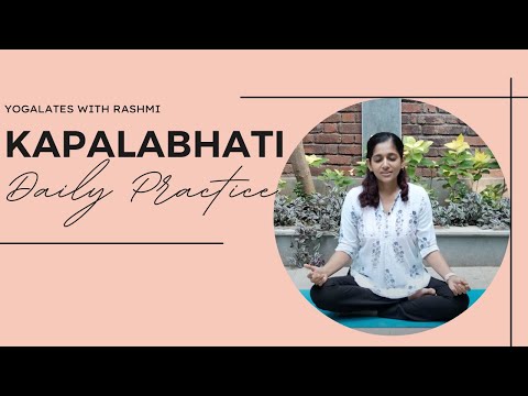 Daily Kapalabhati | Breathing Exercises & Pranayamas to boost immunity | Yogalates with Rashmi