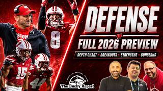 IS WISCONSIN'S DEFENSE BUILT TO WIN Full 2026 PREVIEW:  Depth Chart, Breakout Stars, Questions!