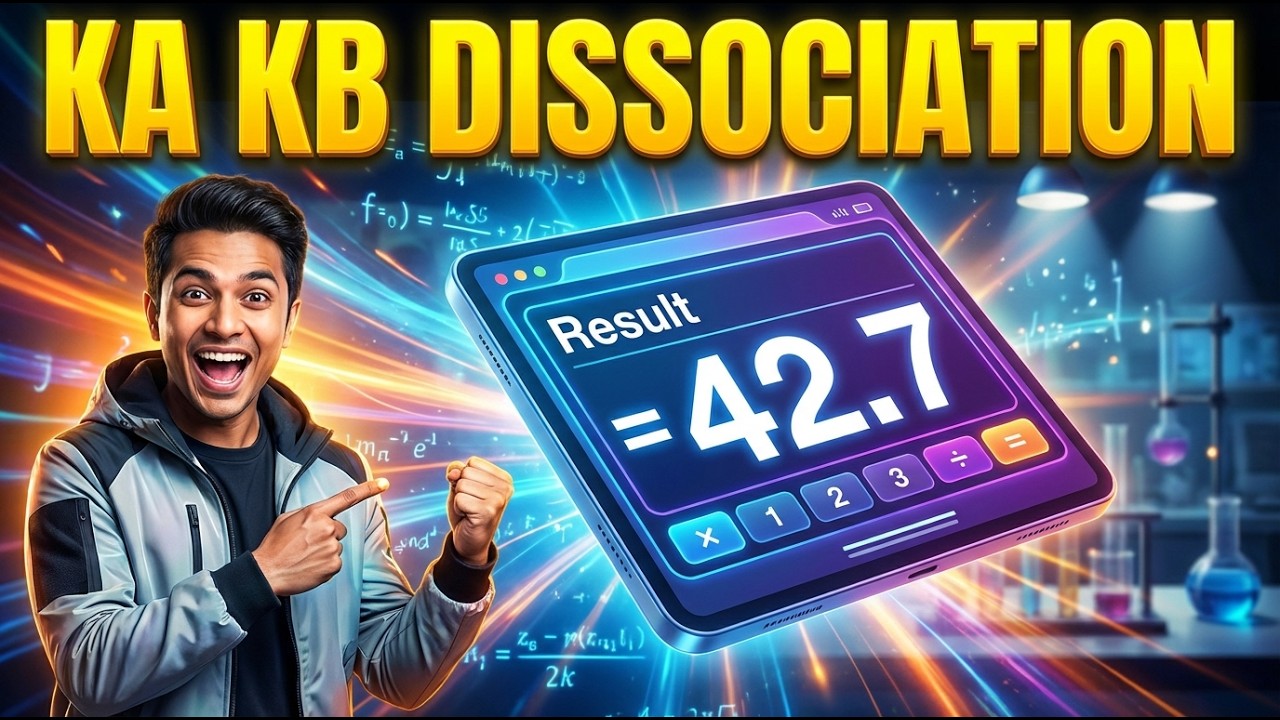 Ka Kb Dissociation Interactive Calculator