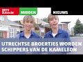 Utrechtse broertjes worden de schippers van de Kameleon [RTV Utrecht]