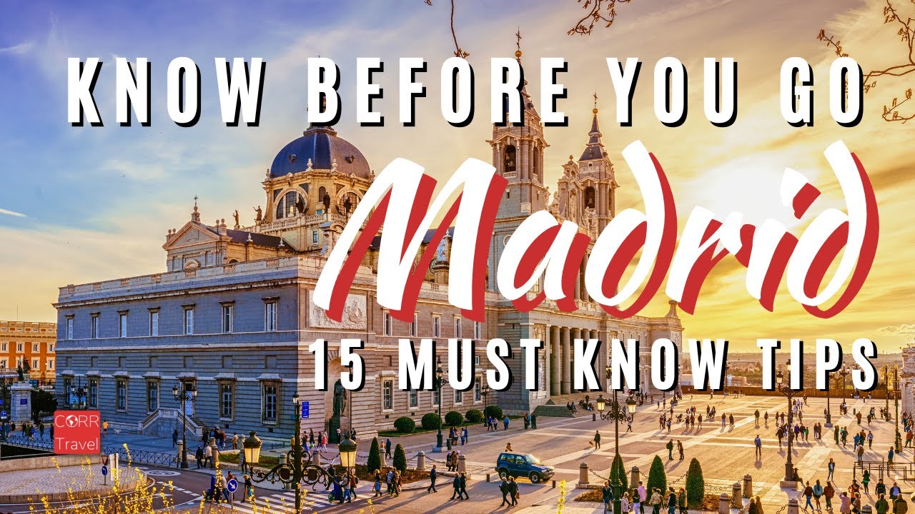 15 Things to KNOW BEFORE YOU GO Madrid Spain 🇪🇸  | Madrid Travel Guide for First Timers