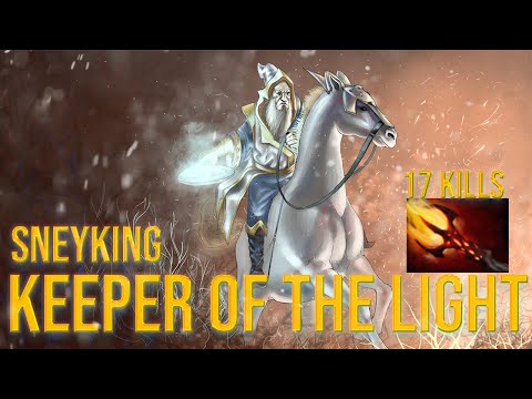 SNEY KING KEEPER OF THE LIGHT OFFLANE|| KEEPER OF THE LIGHT 7.30c|| KOTL CARRY