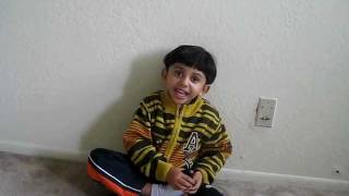 Riko singing "Blue White planet"