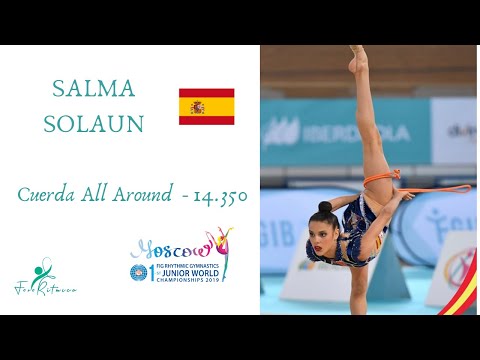 Salma Solaun - Cuerda - Campeonato del Mundo Junior Moscú 2019