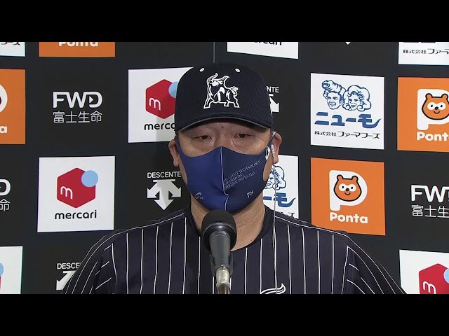 10月3日 バファローズ・中嶋聡監督 試合後インタビュー