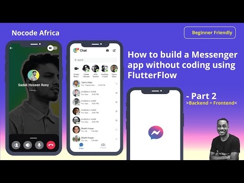 How to build a Messenger app without coding using FlutterFlow - Part 2