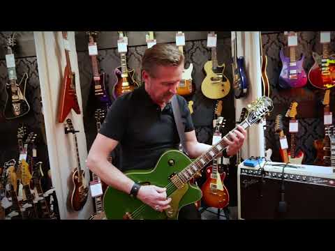 Epiphone Emperor Swingster Forest Green Metallic Goldhardware image 22