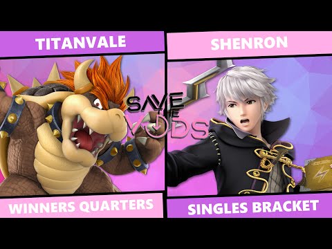 Save The Vods #68: Winners Quarters - Titanvale (Bowser) Vs Shenron (Robin) SSBU Singles