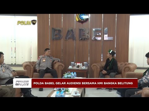 PRESISI UPDATE: POLDA BABEL GELAR AUDIENSI BERSAMA HMI BANGKA BELITUNG 25/04/2024 18.00