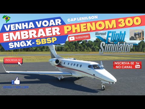 EMBRAER PHENOM 300 |GUAXUP - SO PAULO | SNGX - SBSP | IFR  MSFS2020