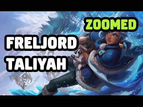 FRELJORD TALIYAH SKIN ZOOMED SPOTLIGHT - LEAGUE OF LEGENDS