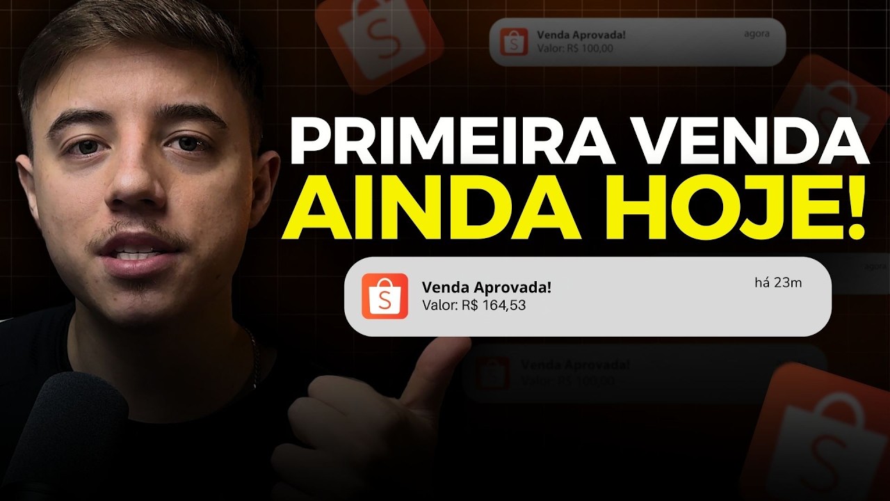 AFILIADO SHOPEE - O jeito MAIS FÁCIL de fazer a PRIMEIRA VENDA ainda hoje usando o THREADS!