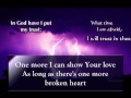 One More Broken Heart Lyrics Point Of Grace
