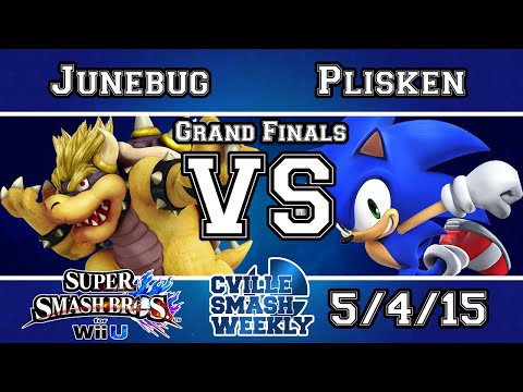 Cville Weekly - LS | VGz | Junebug (Bowser) Vs Plisken (Sonic) - Grand Finals - Smash 4