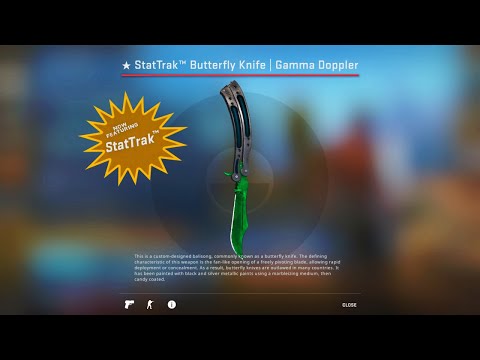 The first Stat Trak Butterfly Emerald EVER unboxed | Heyzeus Clips