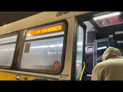 MBTA’s Early Morning Route 117 Door Announcement - Inbound
