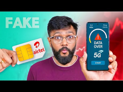 Airtel Fake Unlimited 5G - Check !