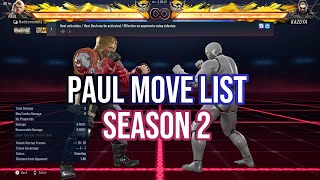 Download lagu Paul Phoenix  Season 2 Move List - Tekken 8 mp3