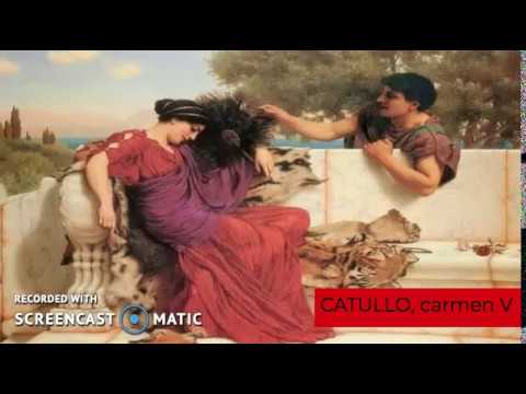 Catullo,  carme V - Invito all'amore