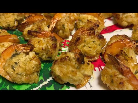 Delicious Crab Stuffed Shrimp Recipe For Christmas Dinner!