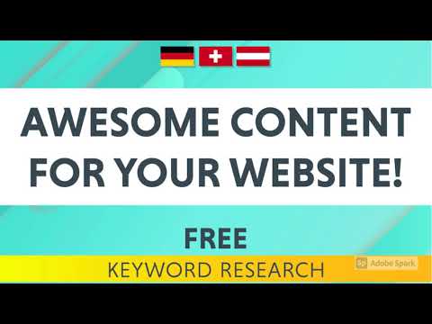 German SEO web copy content writer