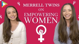 Vanessa Merrell & Veronica Merrell on successful YouTube career, empowering women | Merrell Twins video