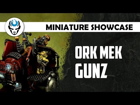 ORK MEK GUNZ - LVL 3 HD MINIATURE SHOWCASE